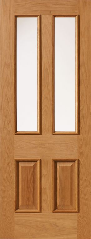 JB Kind Royale Traditional E-14-2VMN Oak Internal Door- Unfinished